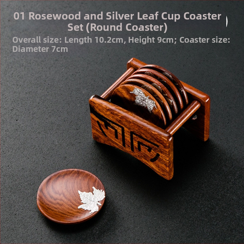 Drevený čajový podnos s držiakom na šálky — moderný minimalistický štýl, pôvod Dehua, značka Grand Shantang