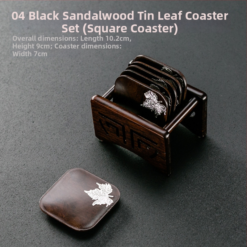 Drevený čajový podnos s držiakom na šálky — moderný minimalistický štýl, pôvod Dehua, značka Grand Shantang