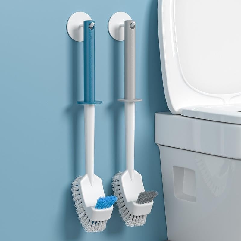 Četka za čišćenje WC-a A3395 — plastika, zidni montaža, duga drška, 0.11 kg