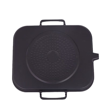 Корейски стил многофункционална барбекю плоча с Maifan камък, квадратна незалепваща скара за готвене