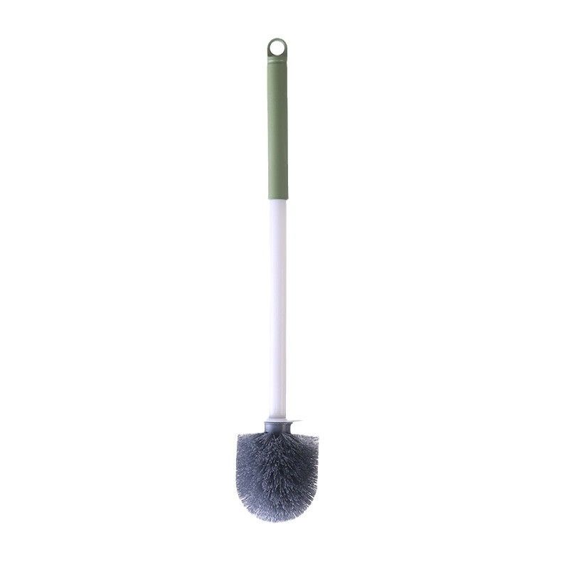 Četka za WC s okruglom glavom, mekani vlakna, dizajn bez mrtvih kutova, plast, 95 g, marka Yibeijia