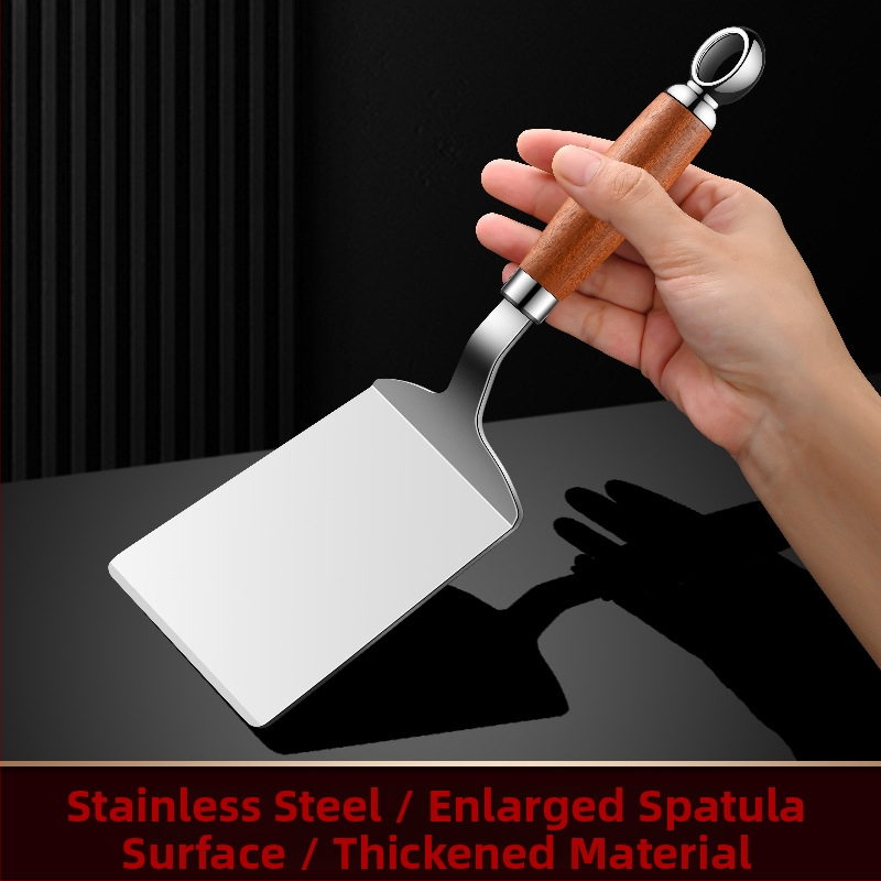 Bosans nerezová špachtľa – na Teppanyaki, palacinky, pizzu a steak; moderný minimalistický dizajn