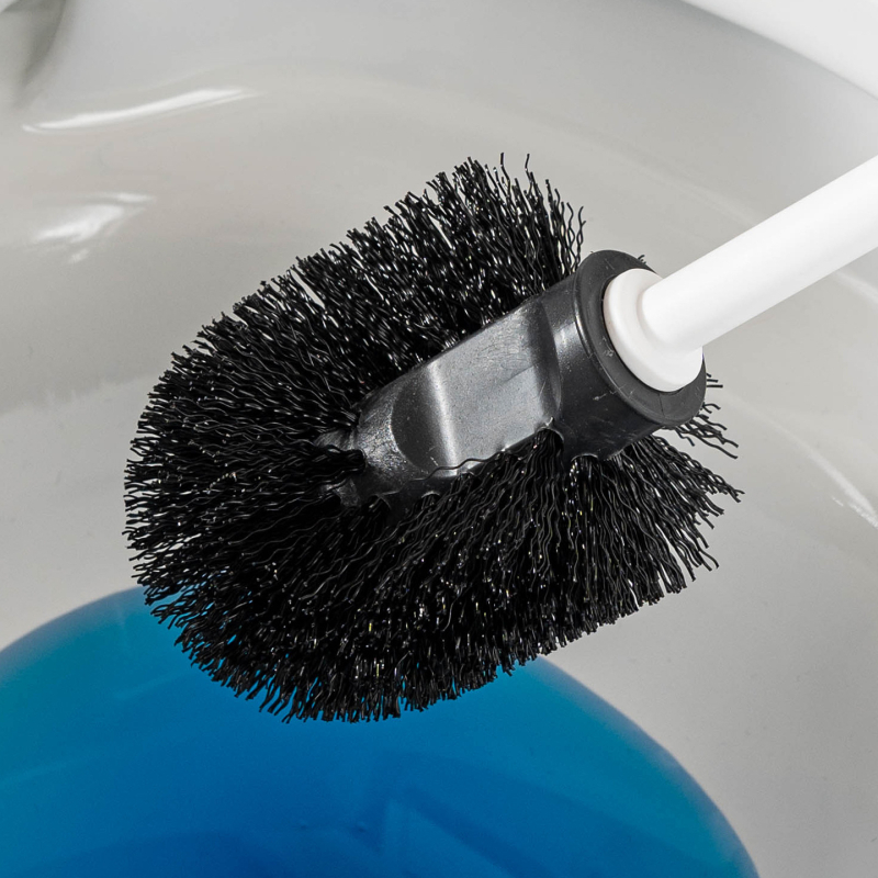 Set četke za WC s dugačkim držalom i dizajnom bez kutova, plastika, oznaka 1519, 48 komada u pakiranju