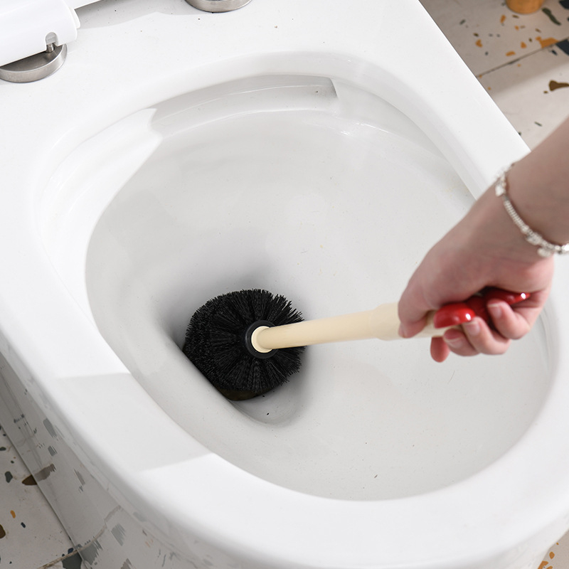 Četka za WC s bazom i dugom drškom – plastika, Red Arc, porijeklo Taizhou