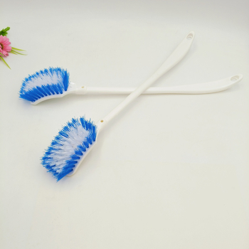 Plastična četka za WC s dugom drškom i okruglom glavom