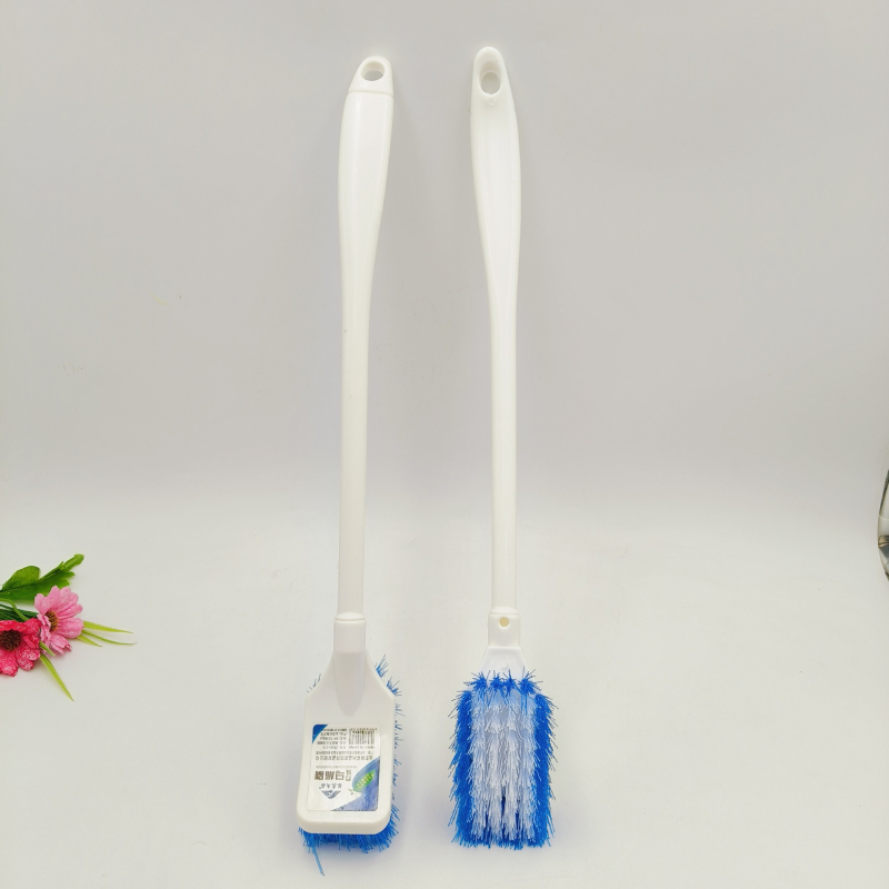 Plastična četka za WC s dugom drškom i okruglom glavom