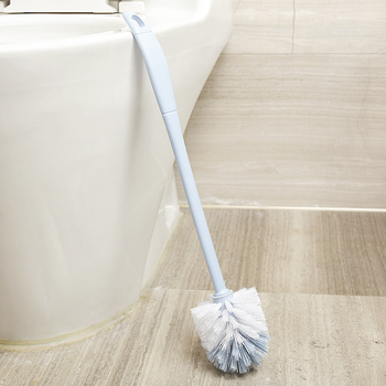 Perie de toaletă cu cap pătrat și cap rotund (din plastic • Sanchen • 90 g • Iarna 2020)