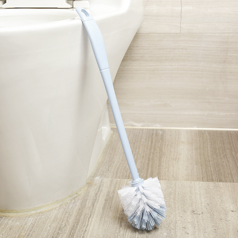 Perie de toaletă cu cap pătrat și cap rotund (din plastic • Sanchen • 90 g • Iarna 2020)