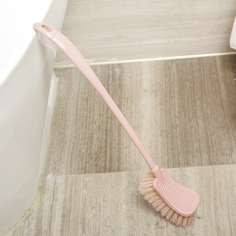 Perie de toaletă cu cap pătrat și cap rotund (din plastic • Sanchen • 90 g • Iarna 2020)