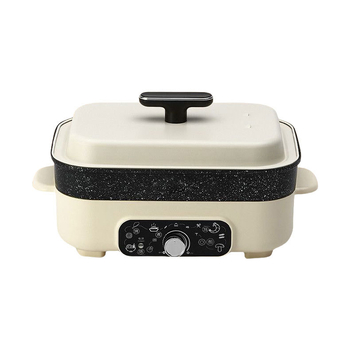 Električni višefunkcijski lonac 4–5 L, snaga 1200–1500 W, unutarnja posuda od aluminijske zlitine, regulacija temperature i zaštita od suhog paljenja