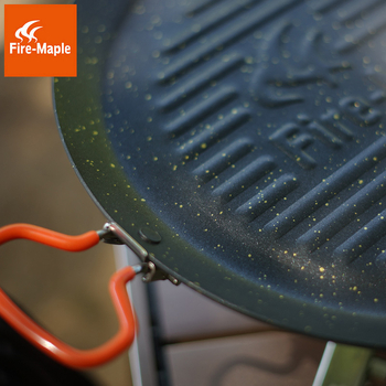 Fire-Maple metalni prijenosni pleh za pečenje za kampiranje, za više osoba, težina oko 660 g