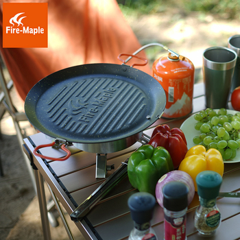 Fire-Maple metalni prijenosni pleh za pečenje za kampiranje, za više osoba, težina oko 660 g