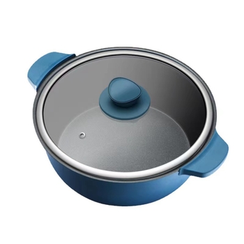 Prilagođeni japanski stil multifunkcionalni odvojivi električni lonac s roštiljem, 1200W, 3,5L, aluminijska legura, para, sotiranje, kuhanje