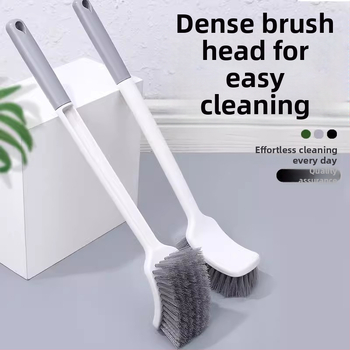 Kefa na záchod s hrubšou dlhšou rúčkou, mäkké štetiny, montovaná na stenu, pre toalety typu squat (Materiál: špongia)