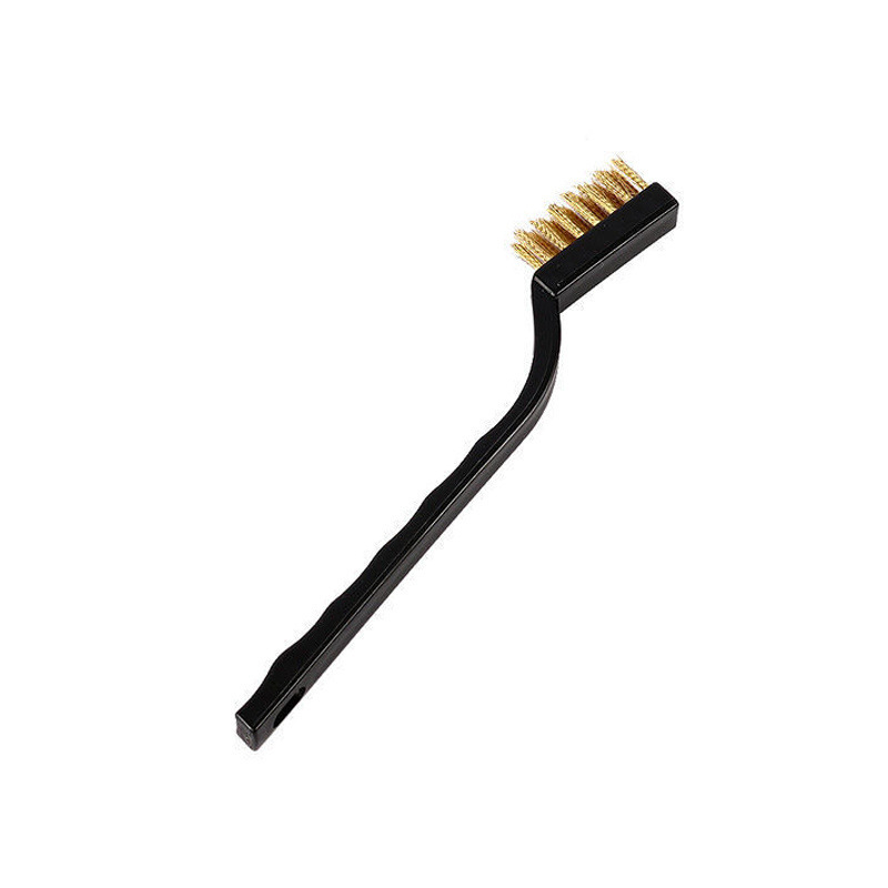 WC-kefe vastagított hosszú nyéllel, puha sörtékkel, falra szerelt, guggolós WC-hez (Anyag: szivacs)