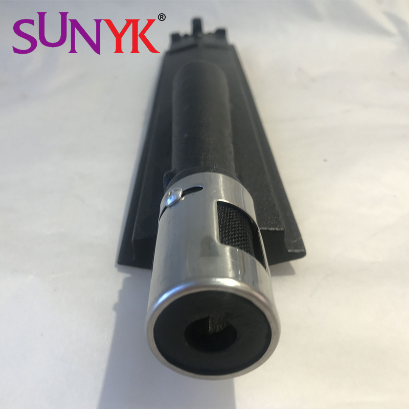 Öntöttvas gázégőfej, zománcozott bevonattal, Duckbill Strip Grill dizájn, kereskedelmi sütők és grillok számára