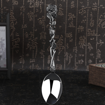 Set pribora od nehrđajućeg čelika, zapadni stil, 3 dijela, ručno izrađeno, prilagodljivo, visoka kvaliteta, lagani luksuz retro stil