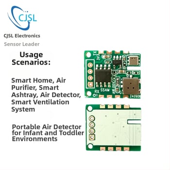 21VOC all-in-one modul na detekciu kvality ovzdušia s TVOC, formaldehydom, CO2, teplotou a vlhkosťou, UART výstup