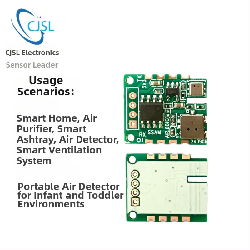 21VOC all-in-one modul na detekciu kvality ovzdušia s TVOC, formaldehydom, CO2, teplotou a vlhkosťou, UART výstup
