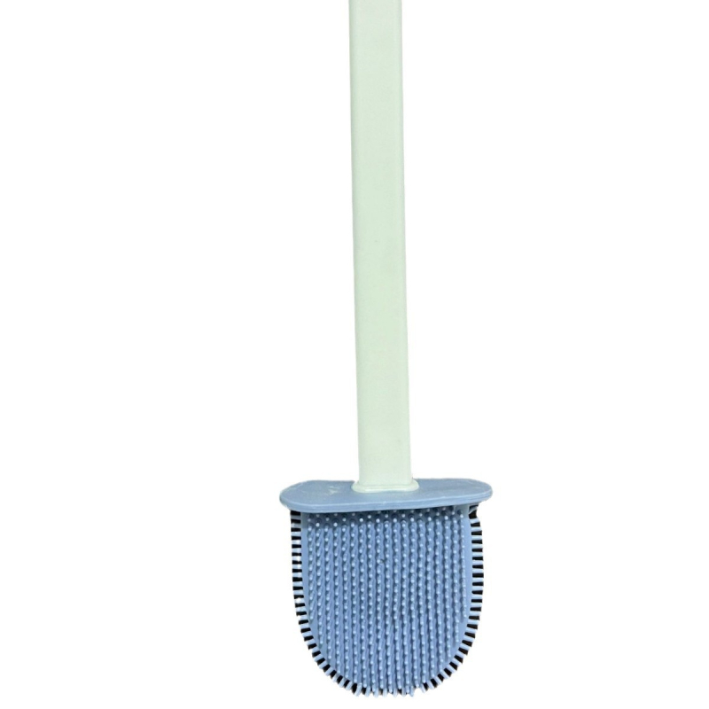 Četka za WC s držačem na zid, bez mrtvih kutova, plastična, za klozete u čučnju