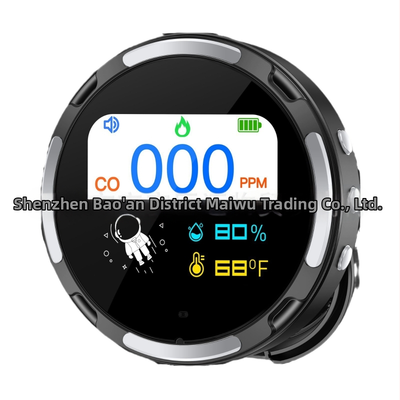 HD10 Detector portabil de monoxid de carbon – interval de măsurare 0-999 ppm, precizie ±2 ppm, baterie Li-ion încorporată 3,7V