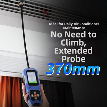 Aikesi Freónový detektor únikov pre chladiace látky – halogénové úniky freónov pre klimatizácie (Značka: Aikesi; Model: Freon detector; Vhodné pre: iné plynové analyzátory)