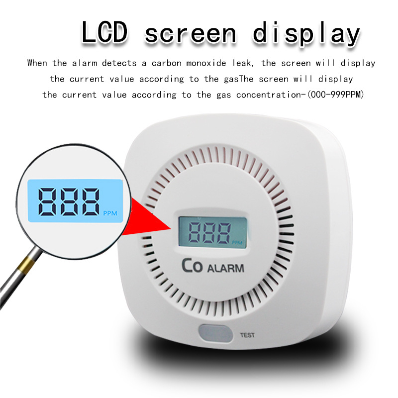 Фиксиран CO детектор за дома — модел JM-CO-NB901; Тип: фиксиран; Обект на измерване: въглероден монооксид; Захранване: 15 µA