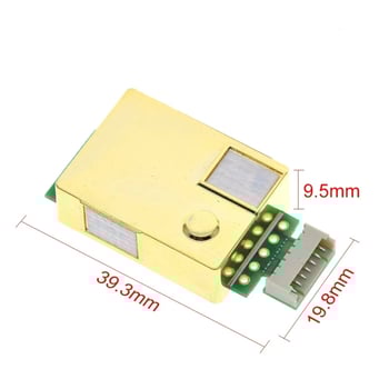 Μονάδα αισθητήρα CO2 υπέρυθρης τεχνολογίας MH-Z19B/MH-Z19C, μάρκα LXD
