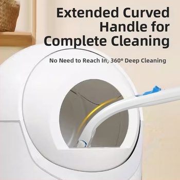 Kefa na čistenie misky na mačku, Blue Seth, materiál: špongia