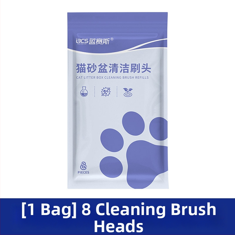 Kefa na čistenie misky na mačku, Blue Seth, materiál: špongia