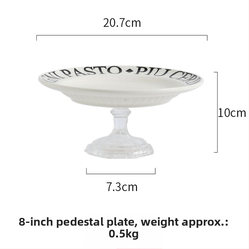 Tongfa kerámia bowls és tányérok készlet angol betűs mintával, aláglazúrozott felülettel, mikrohullámú sütőben használható