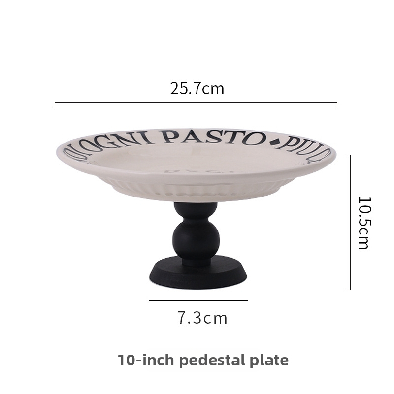 Tongfa kerámia bowls és tányérok készlet angol betűs mintával, aláglazúrozott felülettel, mikrohullámú sütőben használható