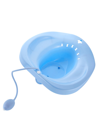 Седяща вана за възрастни – пластмасова, повдигащ дизайн, марка Colorful Rice