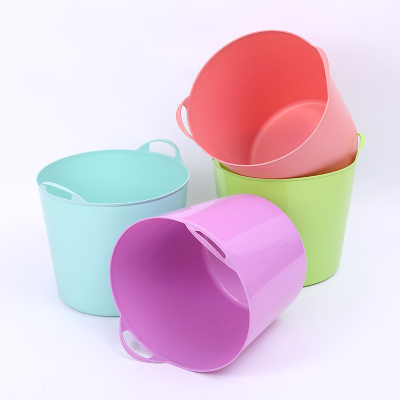 Детска пластмасова вана за баня, ПП материал, не се сгъва, повдигнат дизайн, подходяща за деца