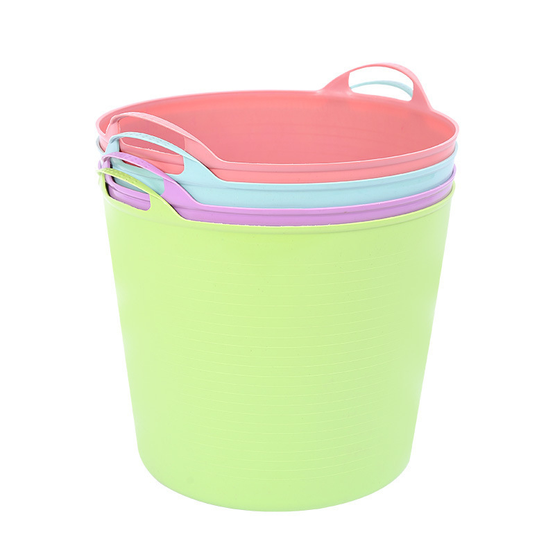 Детска пластмасова вана за баня, ПП материал, не се сгъва, повдигнат дизайн, подходяща за деца