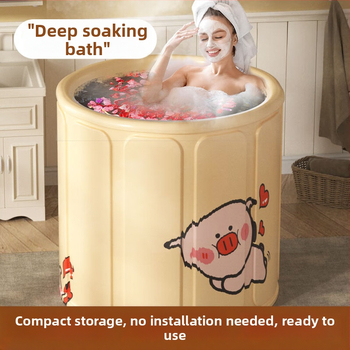 Bendi сгъваема вана за възрастни, ванна за цялото тяло, сгъваем дизайн