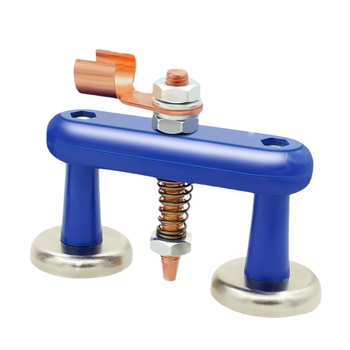 Заваръчни помощни средства: магнитна заземителна щипка за заземяване с фиксиран магнит