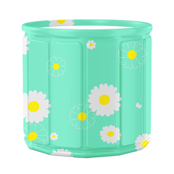 Вана-кофа за пълно тяло за възрастни, сгъваема и изолирана, PVC материал