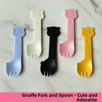 Jednorazové príbor Alpaka: sada lyžičky a vidličky, plast, jednoduchý štýl, pôvod zo Šanghaja, nie je vhodné do mikrovlnky