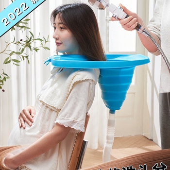 Сгъваема преносима ваничка за измиване на коса — пластмасова, за къпане, сгъваема конструкция, за възрастни