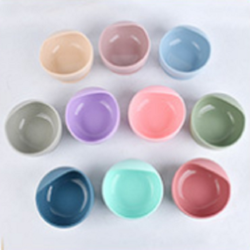 Μπολ μωρού από σιλικόνη με ενσωματωμένη βεντούζα, ένα-κομμάτι αντιολισθητικό μπολ σίτισης (6+ μηνών)