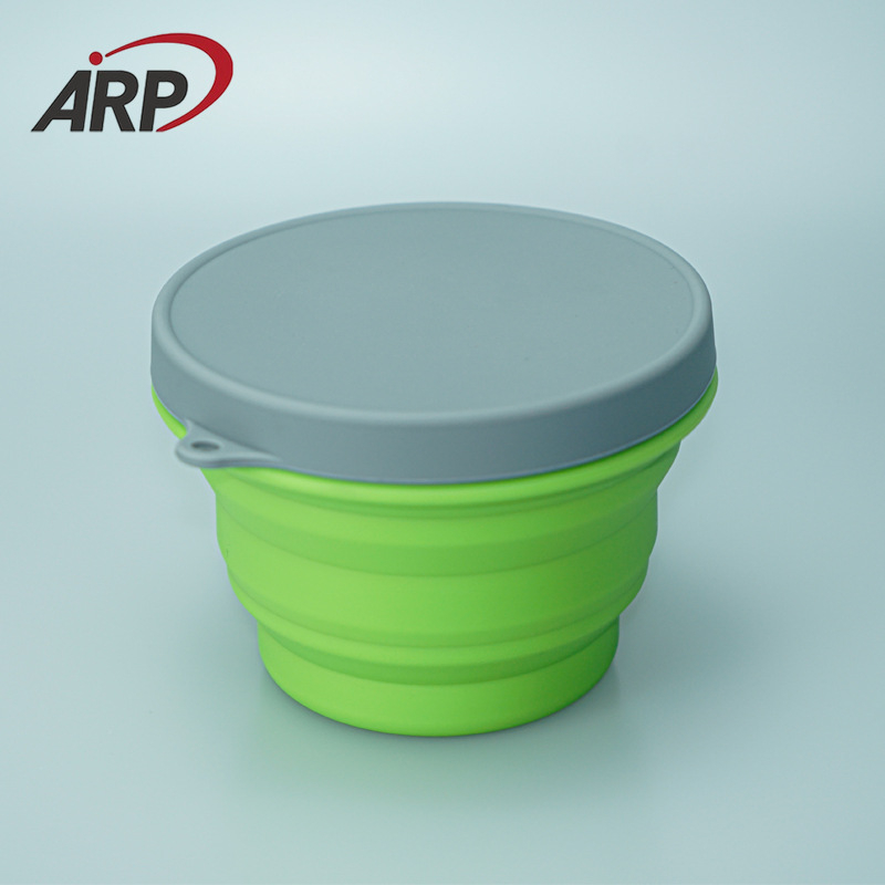 ARP Bol de silicon pliabil pentru tăiței, compatibil cu microundele, reutilizabil, utilizări multiple