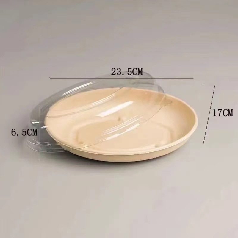 Μίας χρήσης χαρτονένιο μπολ σαλάτας, οβάλ σχήμα, χωρητικότητα 850 ml, βιοδιασπώμενο, προσαρμοσμένη επεξεργασία