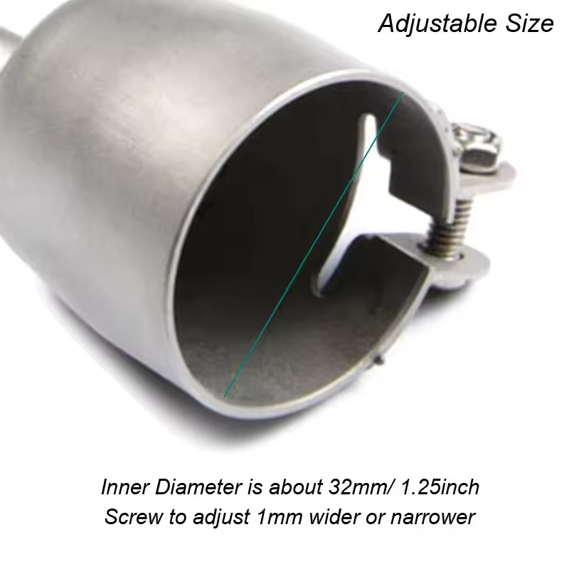 Set de 4 vârfuri din PVC pentru pistol de aer cald: rotunde, triunghiulare și tip Y