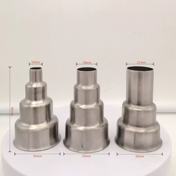 Ανοξείδωτο ακροφύσιο για πιστόλι συγκόλλησης με θερμό αέρα, 304 ανοξείδωτος χάλυβας