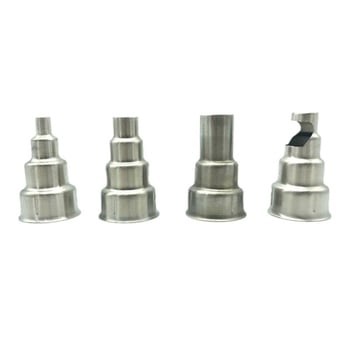 Ανοξείδωτο ακροφύσιο για πιστόλι συγκόλλησης με θερμό αέρα, 304 ανοξείδωτος χάλυβας