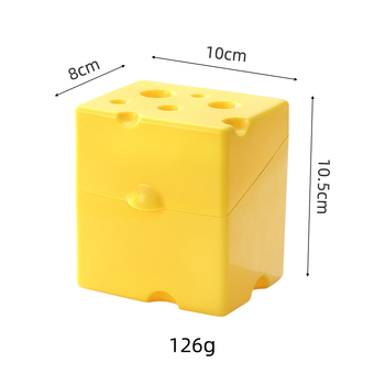 ABS кутия за съхранение на храни, квадратна форма, капацитет под 300 мл, еднослойна, без изолация