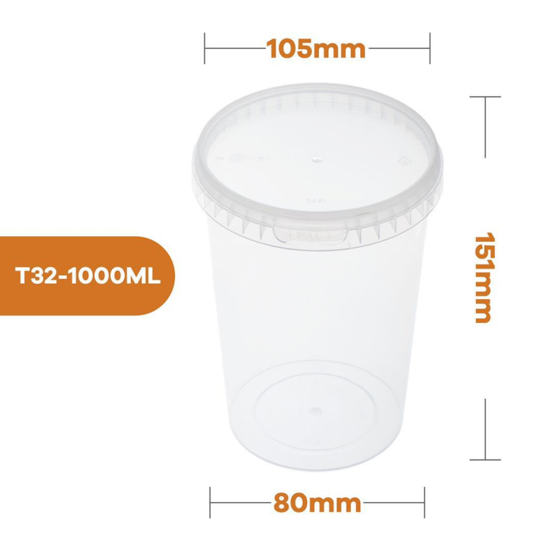 Cutie de prânz de unică folosință cu lacăt, pentru take-out, anti-scurgeri, din plastic, necompatibilă cu cuptorul cu microunde