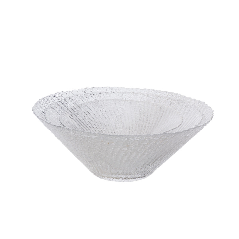 Vas de sticlă, stil japonez, formă rotundă, marcă Hengmao, necompatibil cu microundele