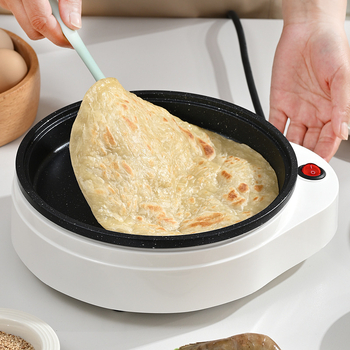 Elektromos serpenyő – többfunkciós, sütés és pirítás, mechanikus vezérlés, 650 W, panel orvosi kő